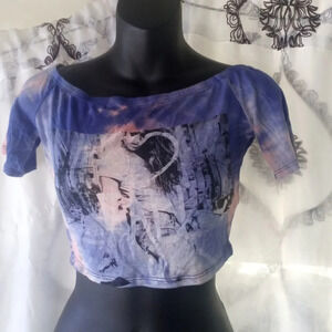 Fashion Nova Crop Blouse ( bag H )